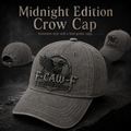 🔥 F-CAW-F "Midnight Edition" Crow Retro Cap
