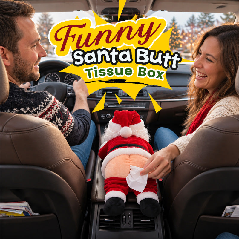 Funny Santa Butt Tissue Box – Homelivel