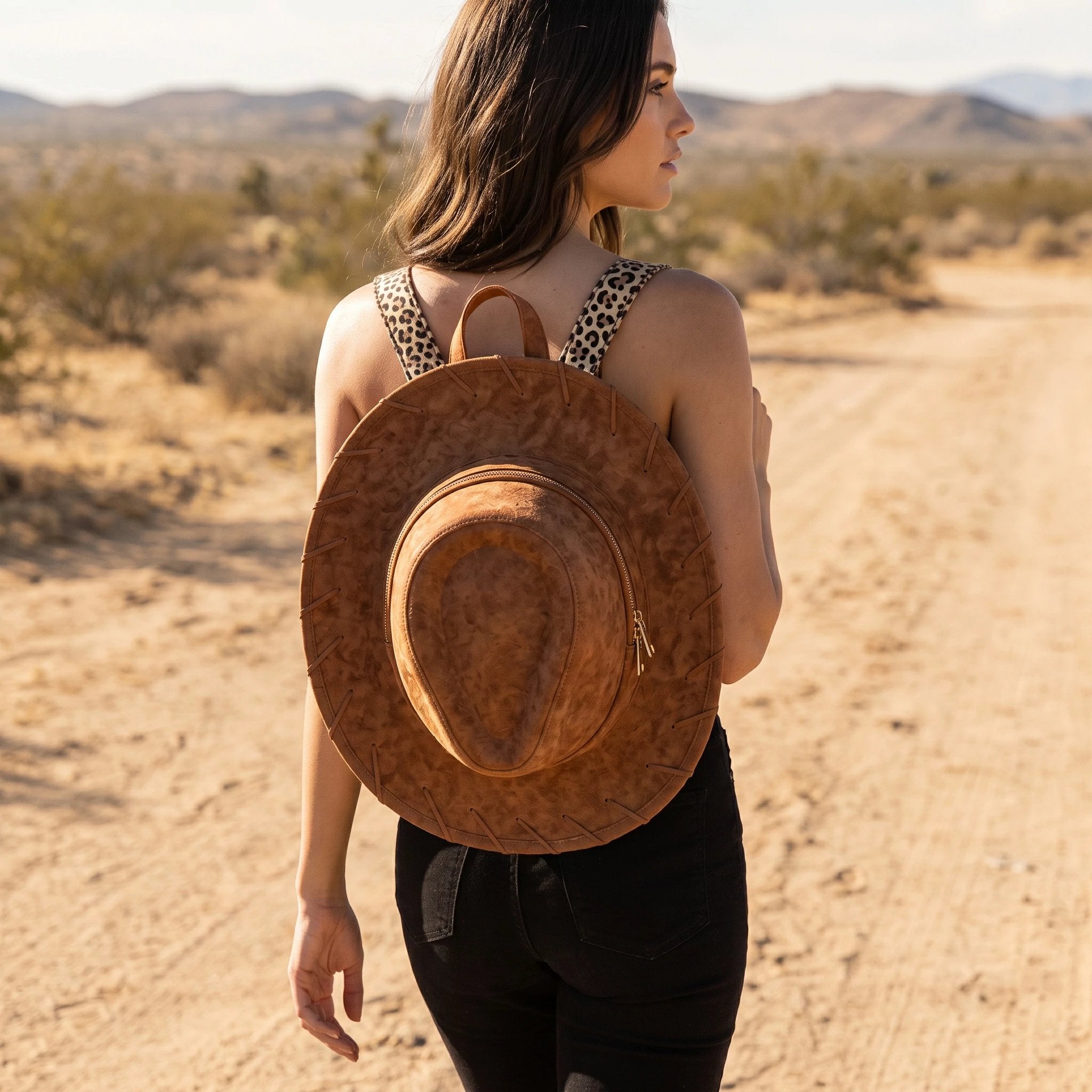 🔥HOT SALE 49% OFF - 🤠🐎Cowgirl Hat Backpack |✨Carry Your Style Everywhere