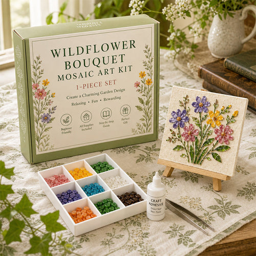 Watering Can Mosaic Art Kit