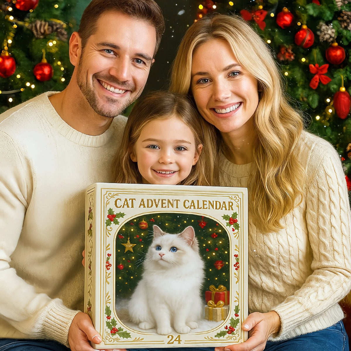 ⏳ Today 49% OFF –🐱 Advent Calendar 2026 Cat Advent Calendar - Giftfor Adults Friends CatOwners and Lovers Christmas Holiday Countdown Gift