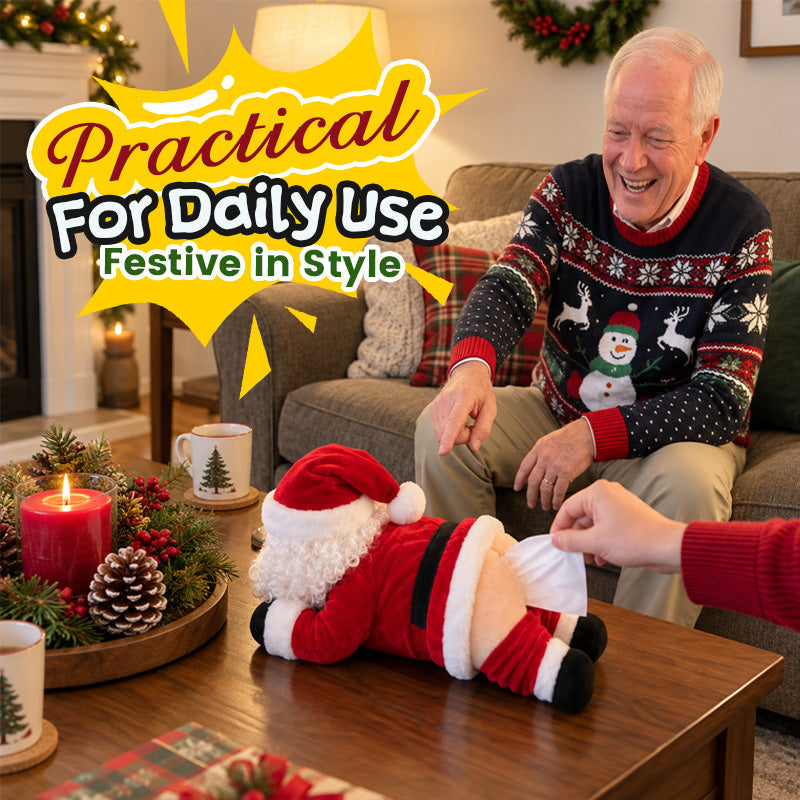 Funny Santa Butt Tissue Box – Homelivel