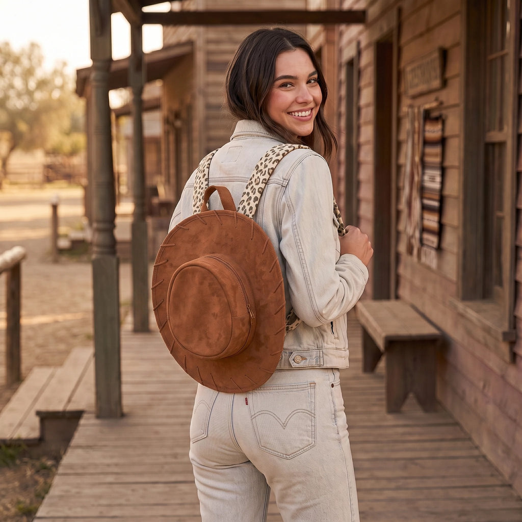 🔥HOT SALE 49% OFF - 🤠🐎Cowgirl Hat Backpack |✨Carry Your Style Everywhere