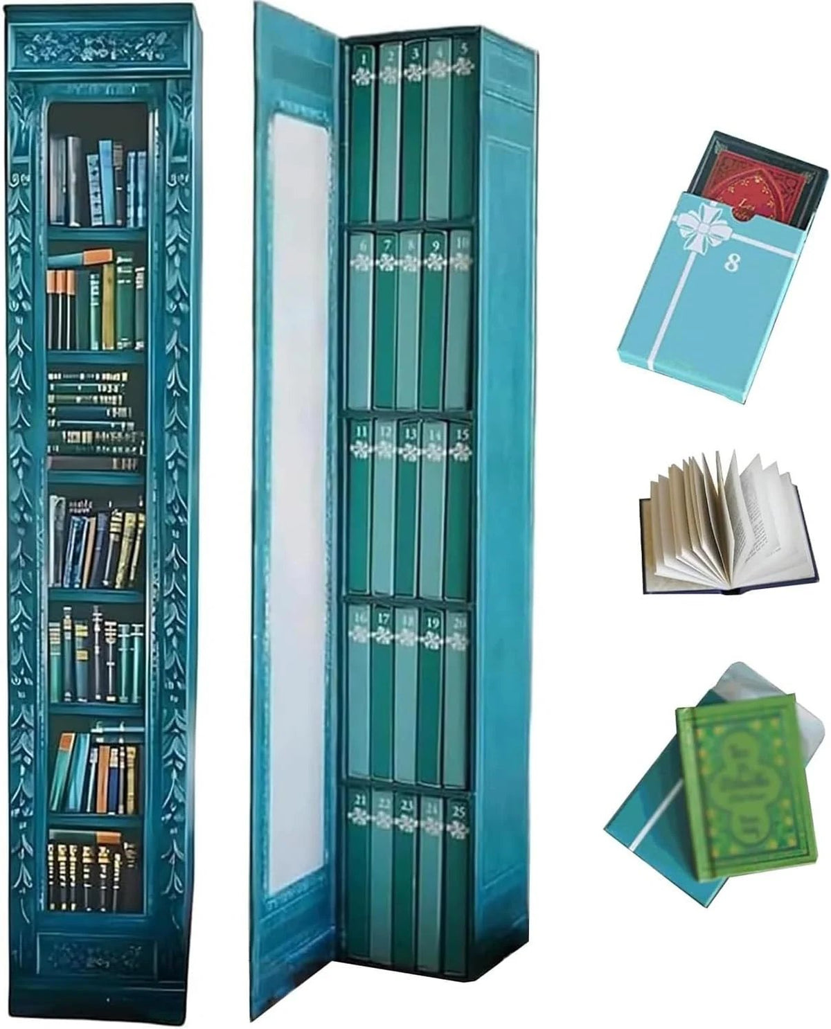 📚 25-Day Mini Book Advent Calendar – A Book Lover's Christmas Countdown(📦Buy 2 Free Shipping)