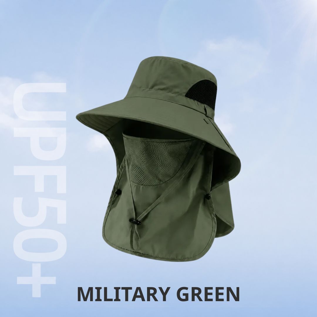 ☀️ SUMMER SALE 49% OFF 🔥 UPF 50+ Sun Protection Hat With Full Face & Neck Coverage