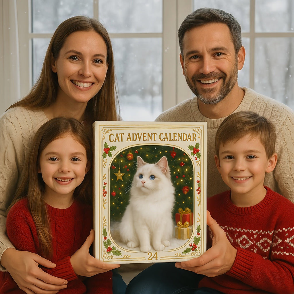 ⏳ Today 49% OFF –🐱 Advent Calendar 2026 Cat Advent Calendar - Giftfor Adults Friends CatOwners and Lovers Christmas Holiday Countdown Gift